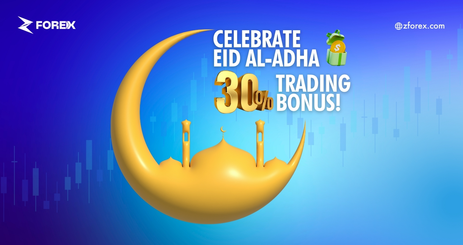 Celebrate Eid al-Adha with a 30% Trading Bonus!